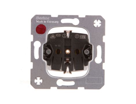 Gniazdo pojedyncze SCHUKO czerwony aksamit Q.1 47436012