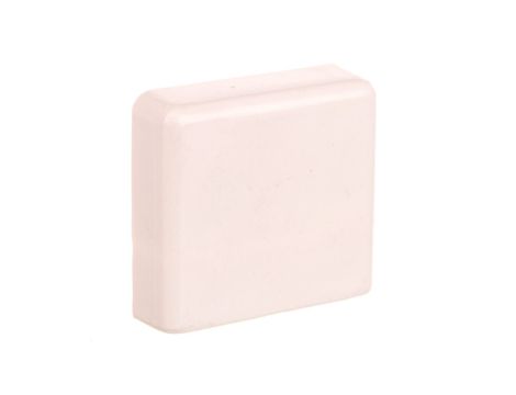 Ultra Łącznik zakończeniowy 25x16/25x25mm biały RAL 9010 ETK25361