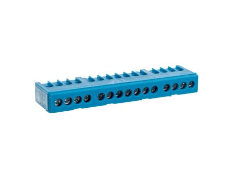 N15H kolor niebieski 15x16mm2 Listwa zaciskowa neutralna IP20 MAD1015N15