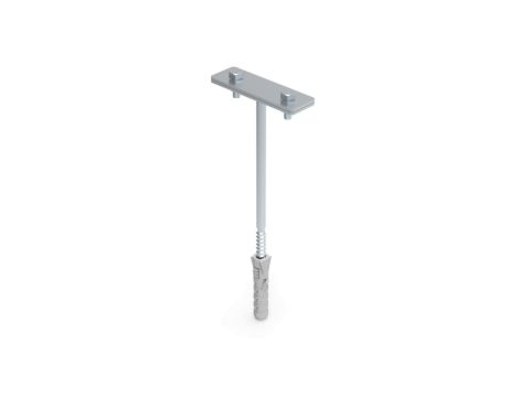 Uchwyt do bednarki z kołkiem L-160mm fi 12mm bez przetłoczenia 12.8/B OC /91230801/