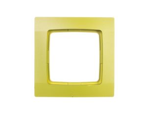 KARO Ramka pojedyncza limonka R-1S/53