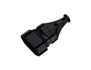 Gniazdo przenośne płaskie b/u Euro 250V czarne GN-11 CZARNY