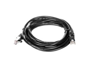 Kabel krosowy patchcord F/UTP kat.5e CCAczarny 3m 68660