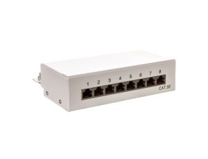 Ethernet patch panel STP kat.5e 8 portowy 68882