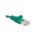 Kabel krosowy patchcord U/UTP kat.5e CCA zielony 2m 68358