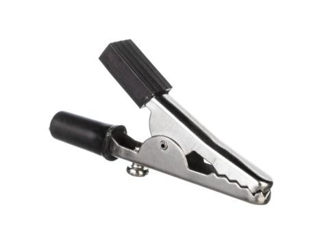 Krokodylek 45mm czarny 11414