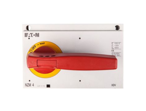 Napęd bezpośredni czerwono-żółty z blokadą NZM4-XDVR 266610