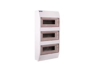 Rozdzielnica modułowa 3x12 natynkowa IP40 z klapką dymną i zaciskami S-36+SZYBKA+N+PE 800602 ENE-00355