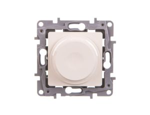NILOE Ściemniacz obrotowy 300 W 2 przewodowy kremowy 764688