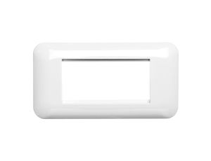 KOS45 Ramka podwójna + uchwyt do modułów 45x45 biała 3504103