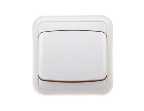 COSMO Łącznik pojedynczy biały 300401