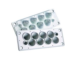 MC10 IP54 RAL 7035 kolor szary, Przepust wielootworowy, wersja UL94 V-0 MBA1N10X11