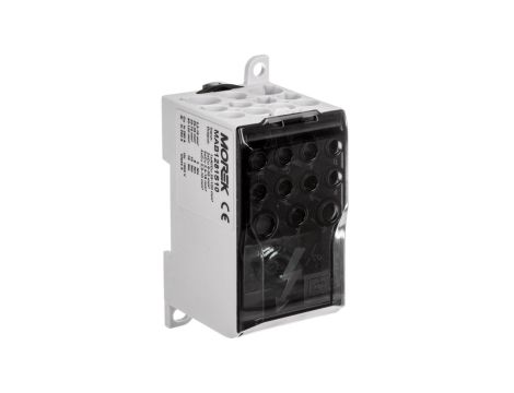 Blok dystrybucyjny - rozdzielczy OJL280A czarny we: 1xAl/Cu 35-120 wy: 2x6-35mm2/5x2,5-16mm2/ 4x2,5-10mm2 1000V MAB1281S10