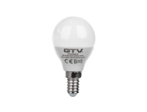 Żarówka LED E14 B45B 6W 470lm 3000K AC220-240V 160st. LD-SMGB45B-60