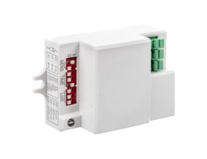 Czujnik mikrofalowy ruchu SRC812 MINI, max 500W, AC220-240V, 50/60Hz, kąt działania 360*, zasięg 2-8