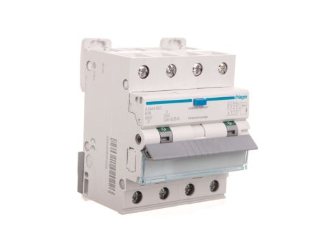 Wyłącznik różnicowo-nadprądowy RCBO 4P B16A 0,03A Typ A 6kA RCBO ADM416C