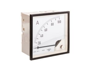 Amperomierz analogowy 96x96 N IP50 E416 100A 100/5 pozycja pracy C3 K=90 st. bez atestu KJ EA19N E41600000000