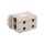 Złączka szynowa 2-torowa ZJUN 2x150 szara R34RR-07010021501