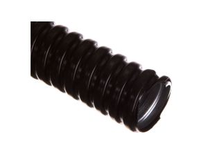 Rura ochronna stalowa pokryta PCV WOT 16 czarna E03DK-10030202501 /10m/