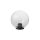 Oprawa ogrodowa parkowa E27 GLOBE kula fi 300mm transparentna 1080.301T