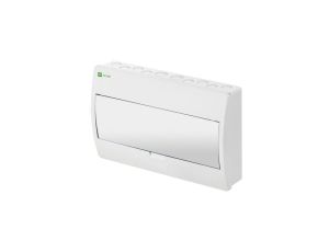 Rozdzielnica modułowa Elegant 1x18 natynkowa IP40 N+PE drzwi białe 2404-00