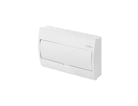Rozdzielnica modułowa Elegant 1x12 natynkowa IP40 N+PE drzwi białe 2423-00