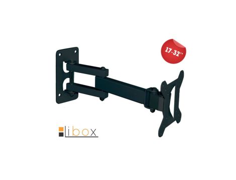 Uchwyt TV LCD 17- 32 ATENY czarny LIBOX LB-200