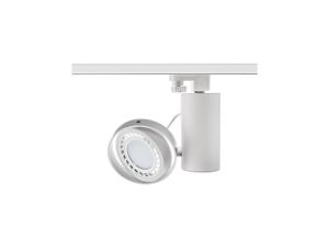 Lampa oprawa MUZA TRACK 1xES111 white biała LUXsystem-1F (na szynę) CreeLamp (gu10)