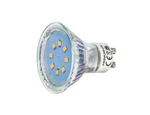 Żarówka Gu10 8 led smd 2835 1W niebieska