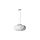 Lampa ELENA fi460*H1500mm 1xE27 BIAŁA Szkło + metal