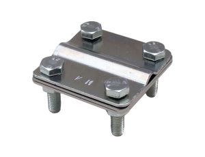 Złącze krzyżowe uniwersalne do drutu odgomowego B=30mm (trzy płytki) KM11