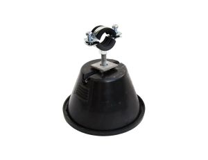 Uchwyt betonowy w tworzywie okrągły do monowania rury KM53R