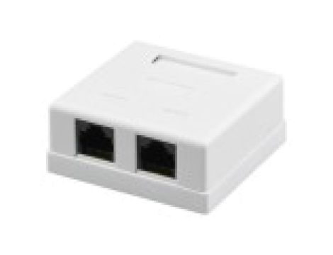 Gniazdo UTP kat. 6 2 x RJ45 kompletne NT CU.GN.00142