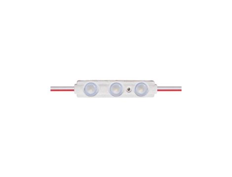 Moduł 160st 3 led smd 2835 0,72W zimny 6500K 12VDC 65lm PLUX PN:0619