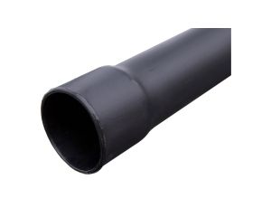 Rura osłonowa gładka kielichowa czarna 75mm UV 75X4 /3m/ RHDPE UV 75x4