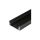 Profil WIDE24 2m czarny G/W szeroki 84030021
