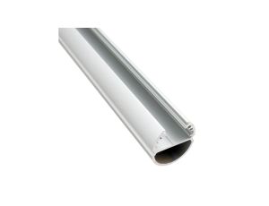 Profil led Oval 2m anodowany (drążek na wieszaki do szaf z możliwością zamontowania taśmy led) 92030020