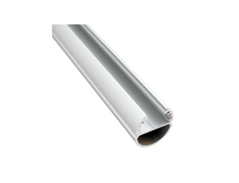 Profil led Oval 2m anodowany (drążek na wieszaki do szaf z możliwością zamontowania taśmy led) 92030020