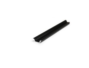 Profil led Groove14 2m czarny wpuszczany szeroki a3020021