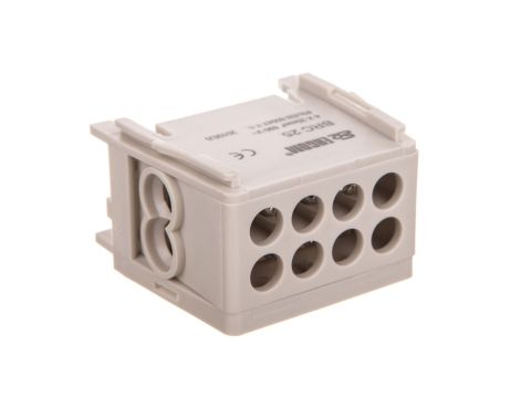 Blok rozdzielczy kompaktowy BRC 25-1/2 szary R33RA-02030000101