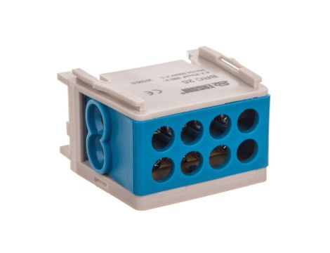 Blok rozdzielczy kompaktowy BRC 25-1/2 niebieski R33RA-02030000501