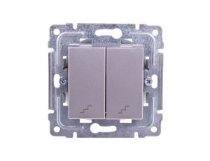 DANTE Łącznik schodowy podwójny inox 454119