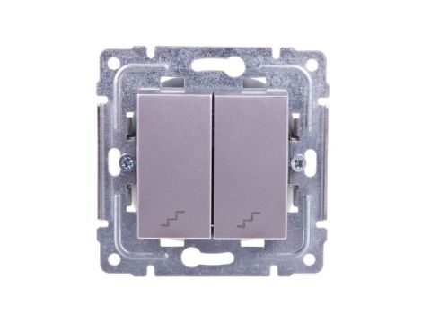 DANTE Łącznik schodowy podwójny inox 454119