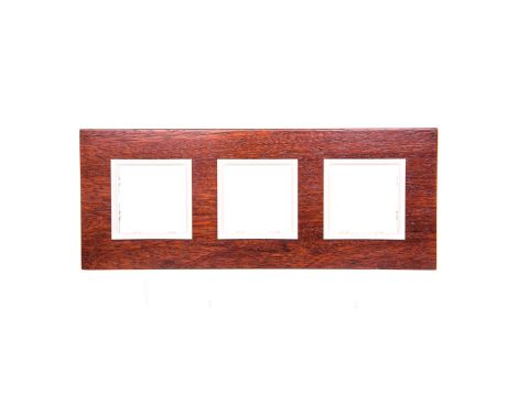 DANTE Ramka potrójna drewno CALVADOS 4524383