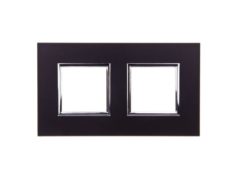 DANTE Ramka podwójna aluminium anodyzowane ONYX 4590282