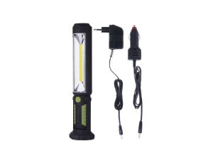 Lampa warsztatowa akumulatorowa LED COB 5W 450lm Li-Ion 3,7V/2Ah P4525