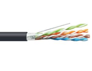 Kabel teleinformatyczny żelowany F/UTPw kat.5e 4x2x0,5 /bębnowy/