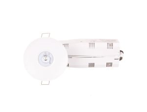 Oprawa awaryjna AXP IP65/20 ECO LED 1W 125lm (opt. otwarta) 3h jednozadaniowa AT biała AXPO/1W/E/3/SE/AT/WH