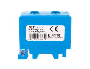 Złączka szynowa 1x50mm2 niebieska E.4118/CU