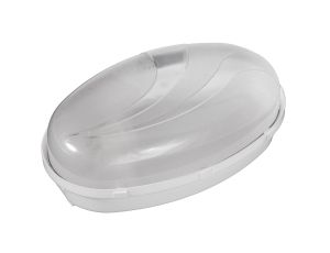 Oprawa oświetleniowa PANDA oval duża biała podstawa, klosz przeźroczysty D.3176